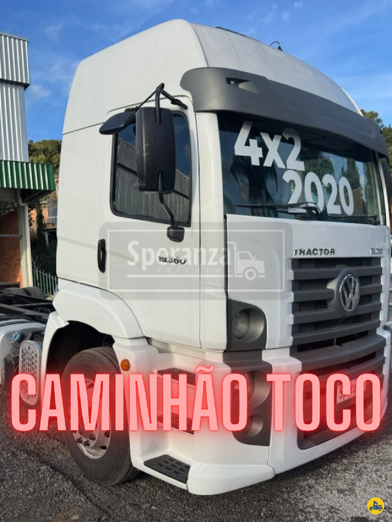CAMINHAO VOLKSWAGEN VW 19360 Chassis Toco 4x2 Speranza Caminhões GARIBALDI RIO GRANDE DO SUL RS